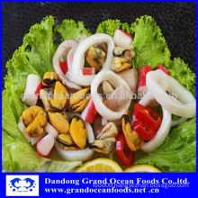 Frozen seafood mix